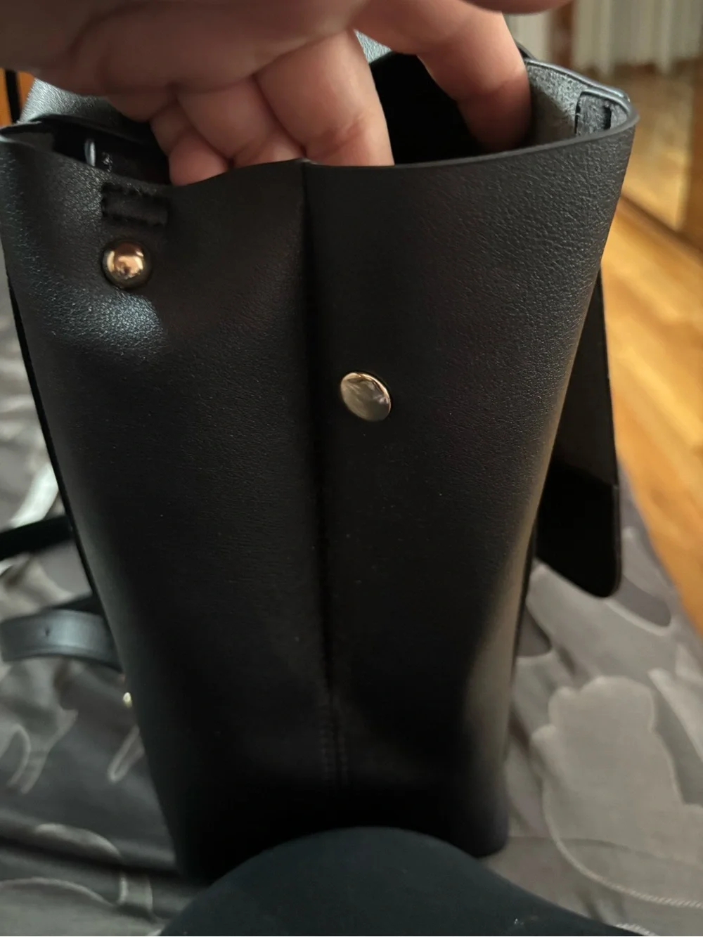 ASOS black backpack